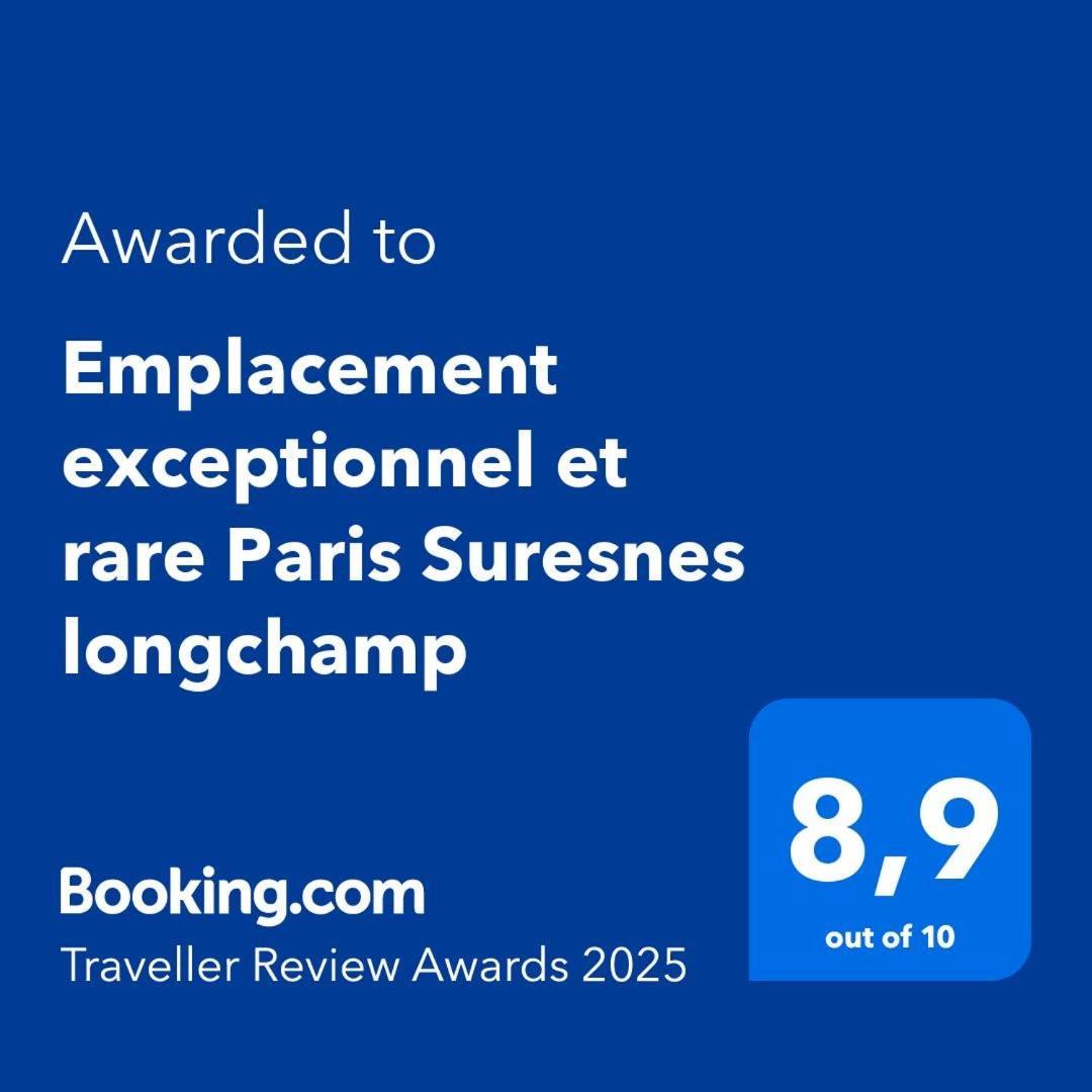 Emplacement Exceptionnel Et Rare Paris Suresnes Longchamp Екстер'єр фото